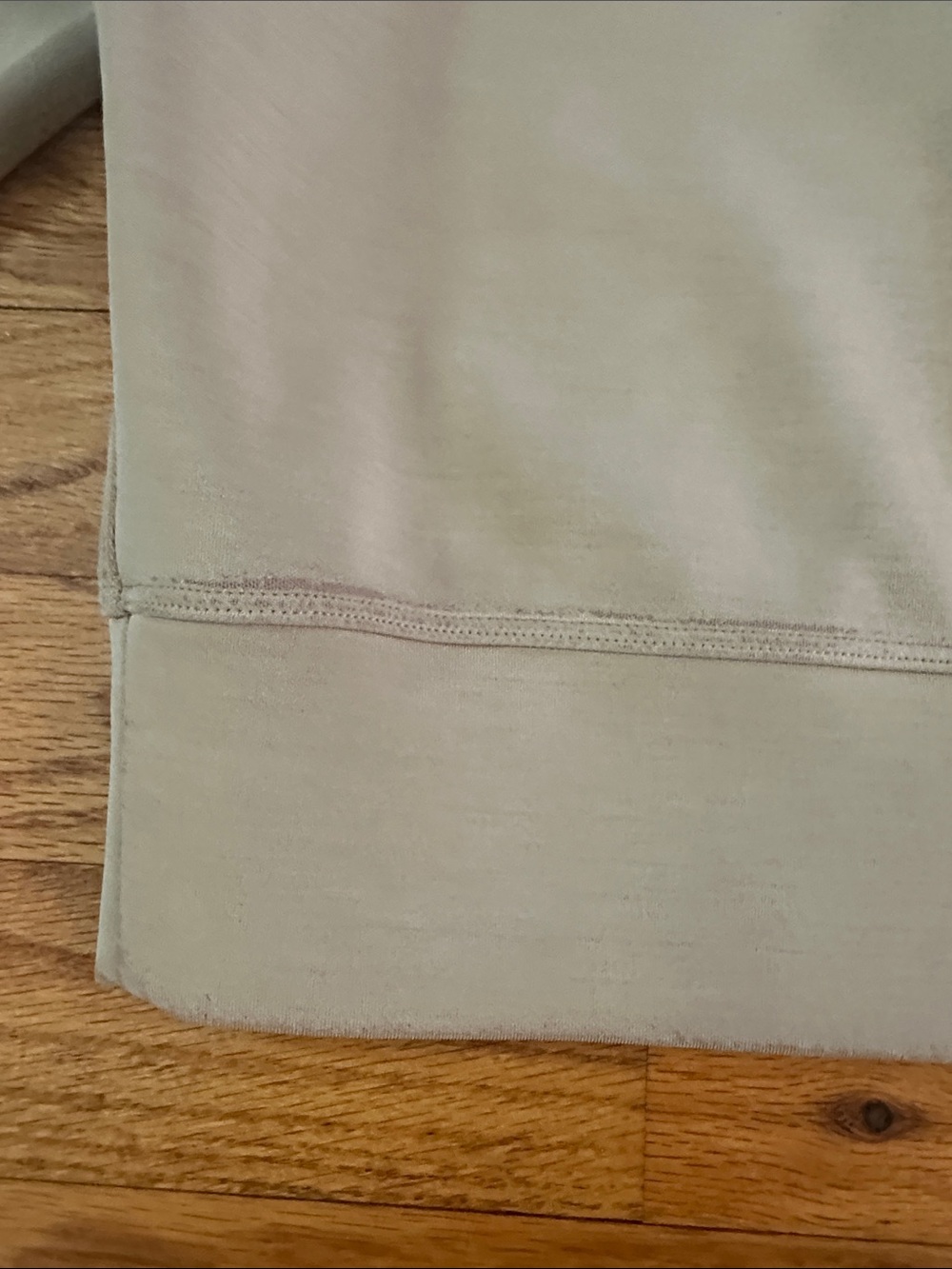 🌺 Lululemon Beige Oversized Cropped Crewneck Sweatshirt Sz M - Picture 7 of 7
